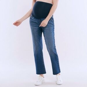 Motherhood Maternity Slim Straight Jeans